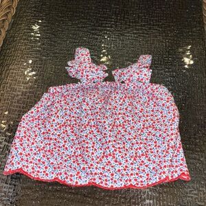 baby cat and jack Floral Ruffle dress size 0-3 months